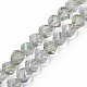 Electroplate Transparent Glass Beads Strands(EGLA-N002-39-C04)-1