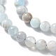 Natural Aquamarine Beads Strands(G-I349-01A-01)-3