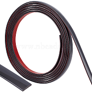 PVC Waterproof Strip Tape, Car Seal Strip, Black, 11.5x3mm, 3m/Roll(FIND-WH20021-01B)