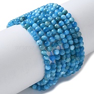 Natural Apatite Beads Strands, Round, 4mm, Hole: 0.7mm, about 110pcs/strand, 15.16 inch(38.5cm)(G-F674-04-4mm)