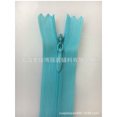SkyBlue Nylon Zip-fastener Components