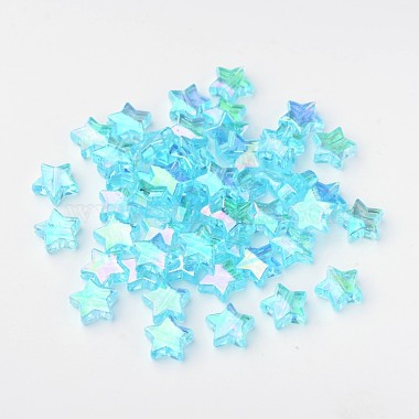 Eco-Friendly Transparent Acrylic Beads(X-PL556-5)-2