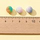 50Pcs 5 Colors Imitation Pearl Acrylic Beads(OACR-FS0001-18)-2