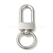 304 Stainless Steel Swivel Clasps, Stainless Steel Color, 55x22mm(STAS-G321-03P)