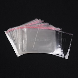 OPP Cellophane Bags, Rectangle, Clear, 17.5x22cm, Unilateral Thickness: 0.035mm, Inner Measure: 14.5x22cm(OPC-S015-04)