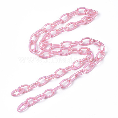 Acrylic Opaque Cable Chains(PACR-N009-001H)-3