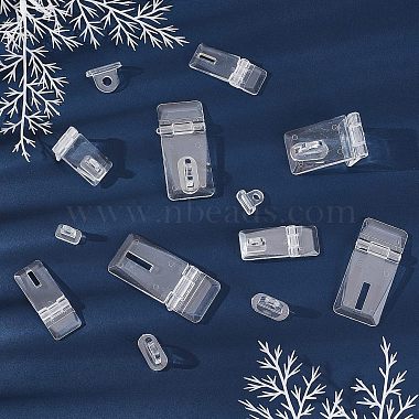 CHGCRAFT 20Sets 2 Style Transparent Acrylic Buckles(DIY-CA0004-44)-4