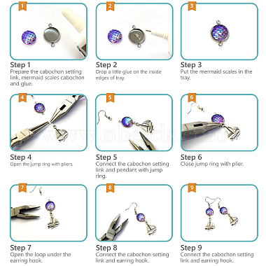 SUNNYCLUE DIY Earring Making(DIY-SC0005-43)-4