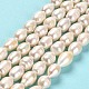 hebras de perlas de agua dulce cultivadas naturales(PEAR-E016-064)-2