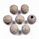 Perles de bois naturel peintes(WOOD-T021-53A-05)-1