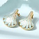 Brass Stud Earrings for Women(KK-CBA9D38-01G-05)-2