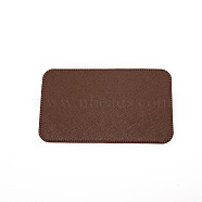 PU Bottom Pad, For Backpack Bag, Women Bags Handmade DIY Accessories, Rectangle, Coconut Brown, 14x24x0.35cm(FIND-WH0096-65A)