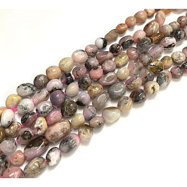 Natural Pink Opal Beads Strands(G-L493-13A)-4