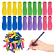 Ahadermaker 50 pièces 5 couleurs vase forme eva mousse crayon poignées(FIND-GA0003-43)-1