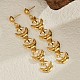 304 boucles d'oreilles pendantes en acier inoxydable(EJEW-P289-06G)-1