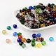 Faceted Rondelle Transparent Glass Beads(GLAA-R152-8mm-M1)-1