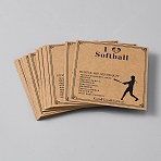 Kraft Paper Bracelet Display Cards, Square with Word, Peru, 7.5x7.5x0.05cm(CDIS-WH0045-001)