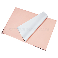 A4 Hot Foil Stamping Paper, Light Salmon, 29x20~21cm, 50 sheets/bag(DIY-WH0193-03H)