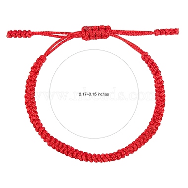 Nylon Threads Braided Bracelet(BJEW-SW00058-3)-2