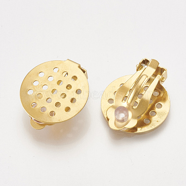 Accessoires de boucles d'oreilles clips à vis en 304 acier inoxydable(STAS-S104-01B)-2