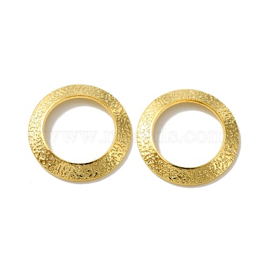 Real 24K Gold Plated Ring Brass Linking Rings