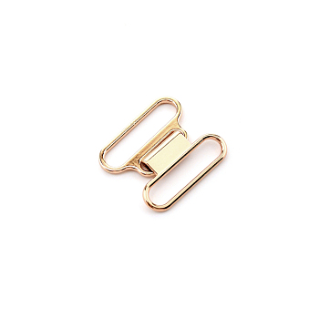Zinc Alloy Side Release Buckles, for Harness Webbing Craft Parts, Cadmium Free & Lead Free, Light Gold, 43x24x2mm, Hole: 37mm