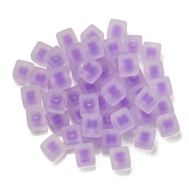 Frosted Acrylic European Beads(OACR-G012-14H)-3