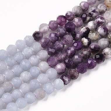 Natural & Synthetic Mixed Gemstone Beads Strands(G-D080-A01-02-35)-4
