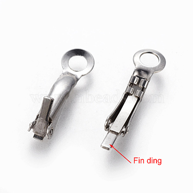 304 Stainless Steel Spring Ring Clasps(STAS-G192-26P)-2