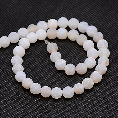 Natural Weathered Agate Beads Strands(G-G589-8mm-03)-2