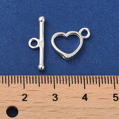 925 Sterling Silver Toggle Clasps(STER-A008-46)-3