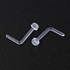 Acrylic L-Shaped Nose Ring(AJEW-YWC0001-01G)-2