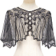 Polyester with Plastic Shawls(AJEW-CY0003-23)-1