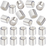 150Pcs 925 Sterling Silver Spacer Beads, Column, Silver, 1.5x1.5mm, Hole: 1mm(FIND-CN0001-50)