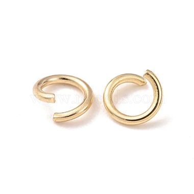 Messing Open Ringe springen(KK-G604-08G-22)-3
