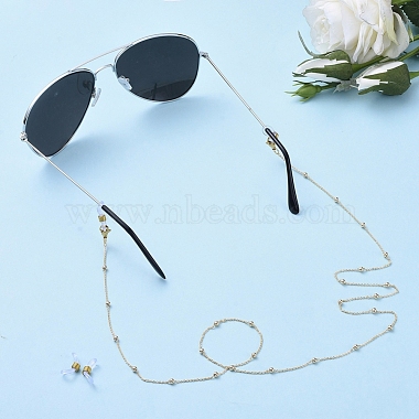 Brass Eyeglasses Chains(AJEW-EH00014)-5