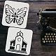 Religion Theme PET Drawing Painting Stencils Templates Sets(DIY-WH0172-945)-3