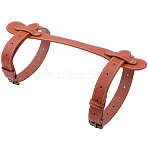 Imitation Leather with Alloy Yoga Mat Strap, Adjustable Mat Carrier Sling for Carrying, Saddle Brown, 684x32x15mm(AJEW-CL0001-99B-02)