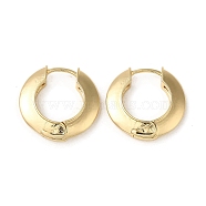 Brass Hoop Earring, Ring, Light Gold, 20.5x4.2mm(EJEW-L271-32KCG)