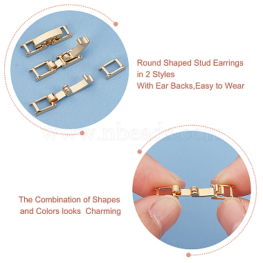 20 Sets Eco-Friendly Brass Watch Band Clasps(KK-DC0001-63)-4