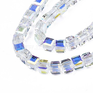Electroplate Transparent Glass Beads Strands(EGLA-N002-17A-B01)-3