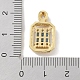 Placage de crémaillère en laiton micro pavé pendentifs en zircone cubique(KK-A224-20G-04)-3