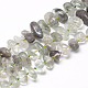 Natural Quartz Crystal Beads Strands(G-S250-62)-1