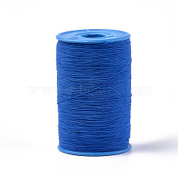 Round Elastic Cord, Blue, 0.6mm, about 546.8 yards(500m)/roll(EW-T001-02)