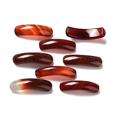 Breloques de connecteur en agate rouge naturelle(G-F757-B01)-2