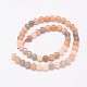 Round Natural Multi-Moonstone Beads Strands(G-D767-8mm)-2