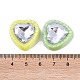 UV Plating Iridescent Acrylic with Rhinestone Beads(X-OACR-B021-08)-3