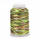 5 Rolls 12-Ply Segment Dyed Polyester Cords(WCOR-P001-01B-021)-1