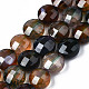 Chapelets de perles d'agate naturelle(G-S359-366C)-1