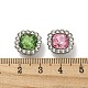 Acrylic Rhinetsone Cabochons(FIND-C054-11P)-3